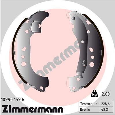 ZIMMERMANN 10990.159.6 EAN: 4250238781509.