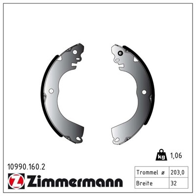 ZIMMERMANN 10990.160.2 EAN: 4250238785460.