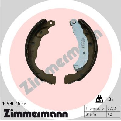 ZIMMERMANN 10990.160.6 EAN: 4250238792550.