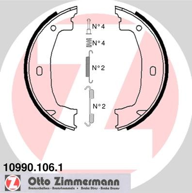 ZIMMERMANN 10990.106.1 EAN: 4250238721826.