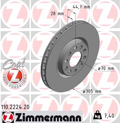 ZIMMERMANN 110.2224.20 EAN: 4250238769866.