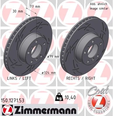ZIMMERMANN 150.1271.53 EAN: 4250238788355.