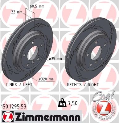 ZIMMERMANN 150.1295.53 EAN: 4250238777496.
