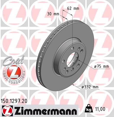 ZIMMERMANN 150.1297.20 EAN: 4250238744757.