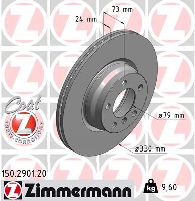 ZIMMERMANN 150.2901.20 EAN: 4250238754992.