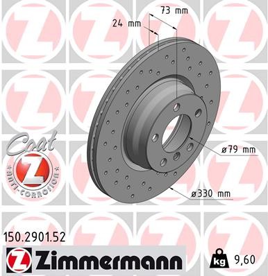 ZIMMERMANN 150.2901.52 EAN: 4250238758693.