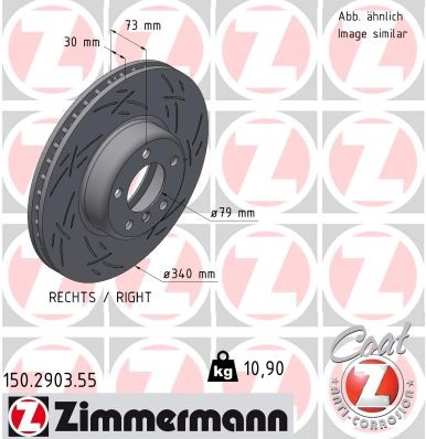 ZIMMERMANN 150.2903.55 EAN: 4250238789000.