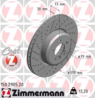 ZIMMERMANN 150.2905.20 EAN: 4250238755289.