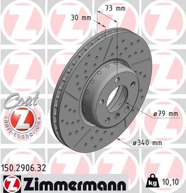 ZIMMERMANN 150.2906.32 EAN: 4250238769453.