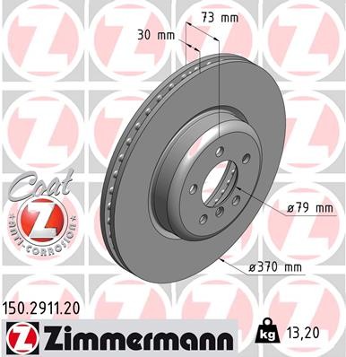 ZIMMERMANN 150.2911.20 EAN: 4250238762942.