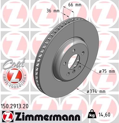 ZIMMERMANN 150.2913.20 EAN: 4250238758389.