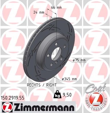 ZIMMERMANN 150.2919.55 EAN: 4250238791171.