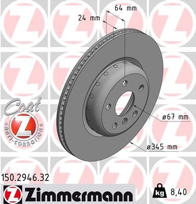 ZIMMERMANN 150.2946.32 EAN: 4250238769903.