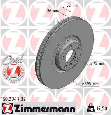 ZIMMERMANN 150.2947.32 EAN: 4250238780946.