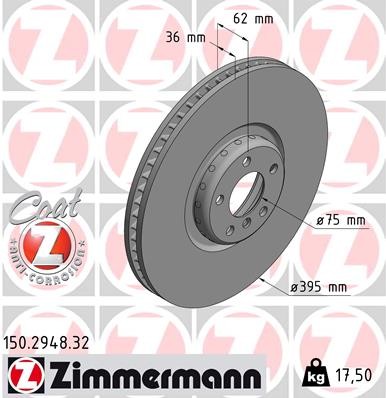 ZIMMERMANN 150.2948.32 EAN: 4250238780953.