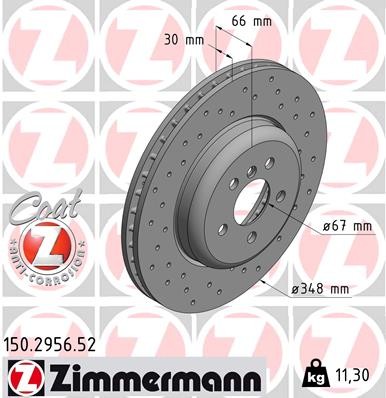 ZIMMERMANN 150.2956.52 EAN: 4250238776673.