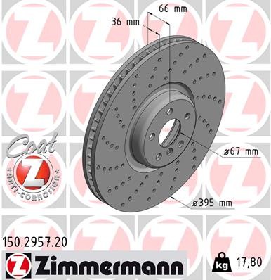 ZIMMERMANN 150.2957.20 EAN: 4250238776390.