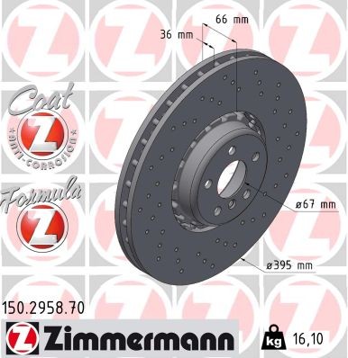 ZIMMERMANN 150.2958.70 EAN: 4250238780342.