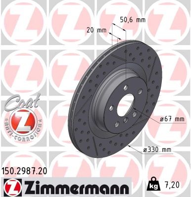 ZIMMERMANN 150.2987.20 EAN: 4250238786634.