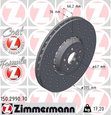 ZIMMERMANN 150.2990.70 EAN: 4250238790662.