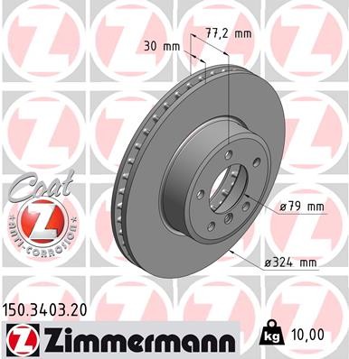 ZIMMERMANN 150.3403.20 EAN: 4250238718567.