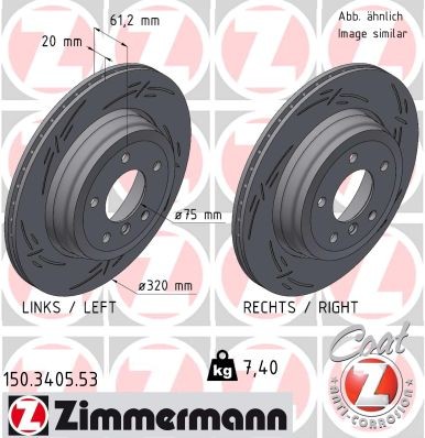 ZIMMERMANN 150.3405.53 EAN: 4250238777526.