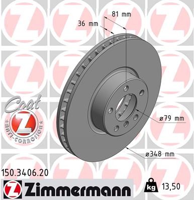 ZIMMERMANN 150.3406.20 EAN: 4250238746102.