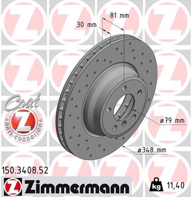 ZIMMERMANN 150.3408.52 EAN: 4250238747222.