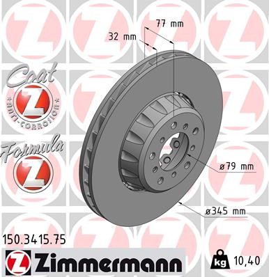 ZIMMERMANN 150.3415.75 EAN: 4250238704546.