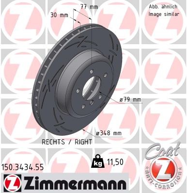 ZIMMERMANN 150.3434.55 EAN: 4250238777625.