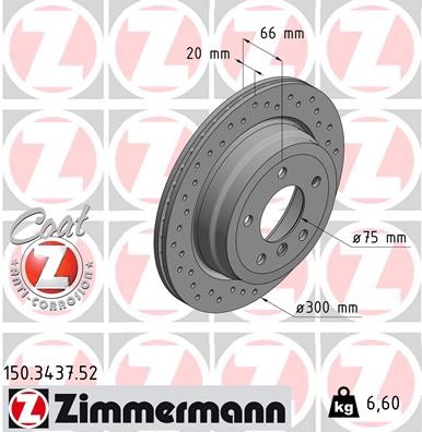ZIMMERMANN 150.3437.52 EAN: 4250238749400.