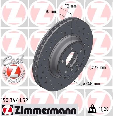 ZIMMERMANN 150.3441.52 EAN: 4250238749417.