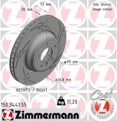 ZIMMERMANN 150.3441.55 EAN: 4250238777618.