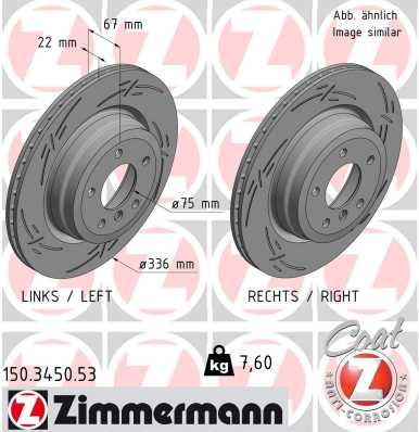 ZIMMERMANN 150.3450.53 EAN: 4250238777564.