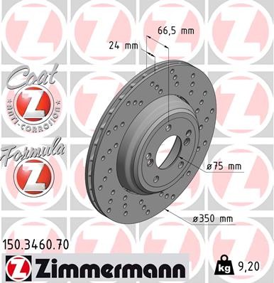 ZIMMERMANN 150.3460.70 EAN: 4250238741923.