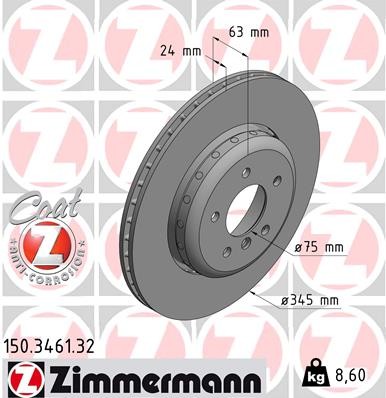 ZIMMERMANN 150.3461.32 EAN: 4250238769484.