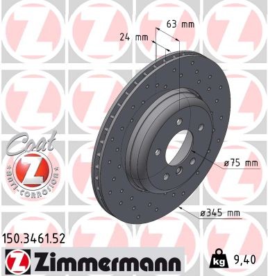 ZIMMERMANN 150.3461.52 EAN: 4250238767732.