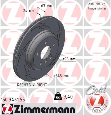 ZIMMERMANN 150.3461.55 EAN: 4250238777687.