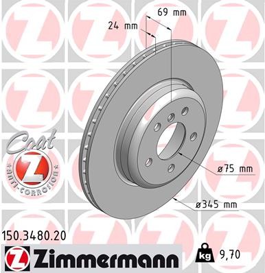 ZIMMERMANN 150.3480.20 EAN: 4250238746836.