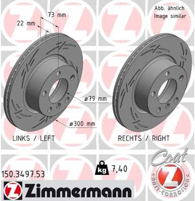 ZIMMERMANN 150.3497.53 EAN: 4250238786092.