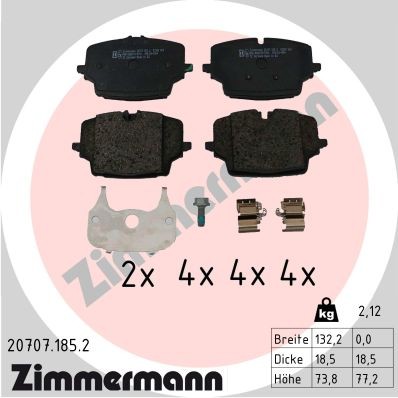ZIMMERMANN 20707.185.2 Číslo výrobce: 20707.
