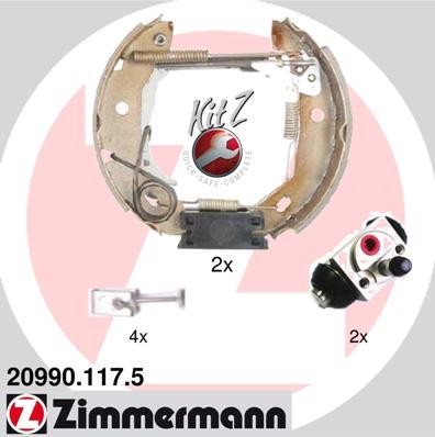 ZIMMERMANN 20990.117.5 EAN: 4250238732341.