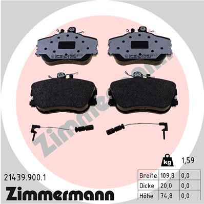 ZIMMERMANN 21439.900.1 Číslo výrobce: 21439. EAN: 4250238782803.
