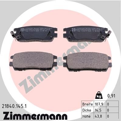 ZIMMERMANN 21840.145.1 Číslo výrobce: 21840. EAN: 4250238736141.