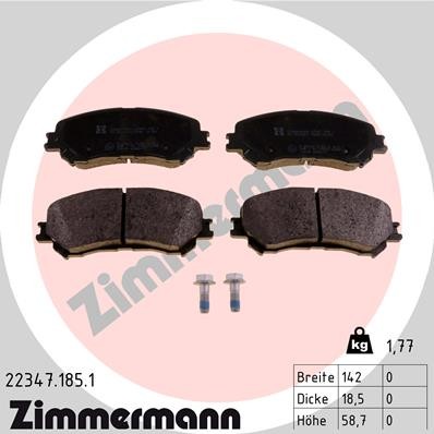 ZIMMERMANN 22347.185.1 Číslo výrobce: 22347. EAN: 4250238778226.