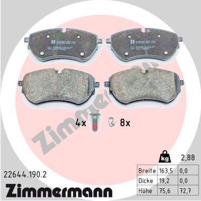 ZIMMERMANN 22644.190.2 Číslo výrobce: 22644. EAN: 4250238788683.