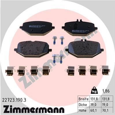 ZIMMERMANN 22723.190.3 Číslo výrobce: 22723. EAN: 4250238785736.