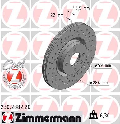 ZIMMERMANN 230.2382.20 EAN: 4250238764106.