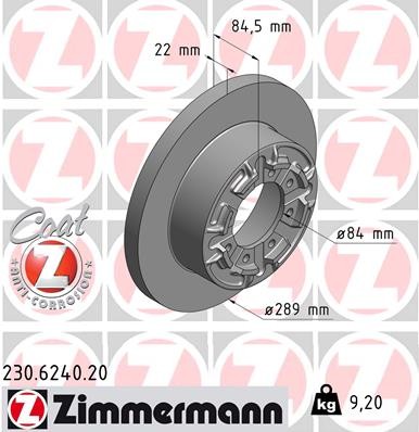 ZIMMERMANN 230.6240.20 EAN: 4250238763512.