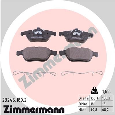 ZIMMERMANN 23245.180.2 Číslo výrobce: 23245. EAN: 4250238760634.